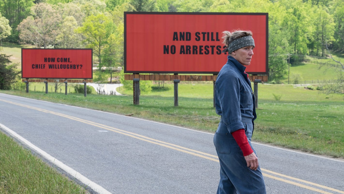 Image result for three billboards gif