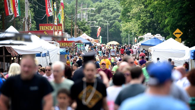 S. 8th St. between Orange and Oak streets in Lebanon will play host to the 70th annual WellSpan Good Samaritan Hospital Auxiliary Street Fair on Saturday, June 2.