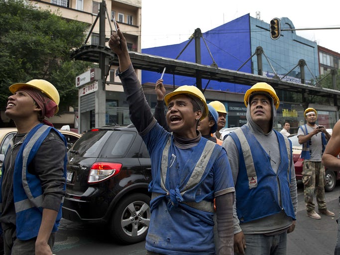 Strong earthquake shakes Mexico City