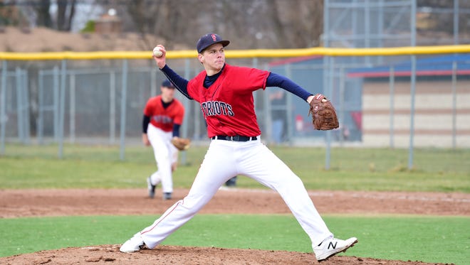 Junior Ryan Celmer is one of several Livonia Franklin pitchers expected to share the load in 2017.