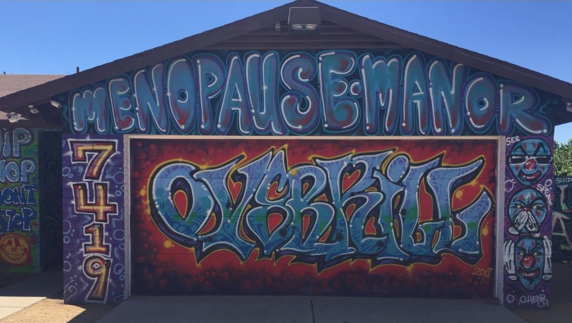 Art Or An Eyesore Peoria Man Paints Home With Rainbow Stripes