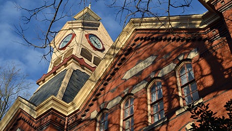 The historic Wicomico County Courthouse is in downtown Salisbury.