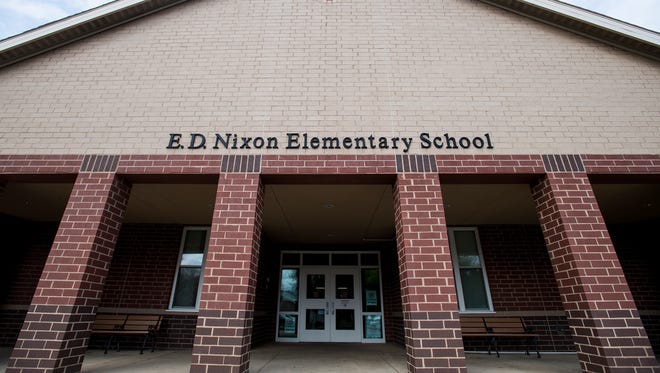E.D. Nixon Elementary School in Montgomery, Ala. on Thursday March 29, 2018. 