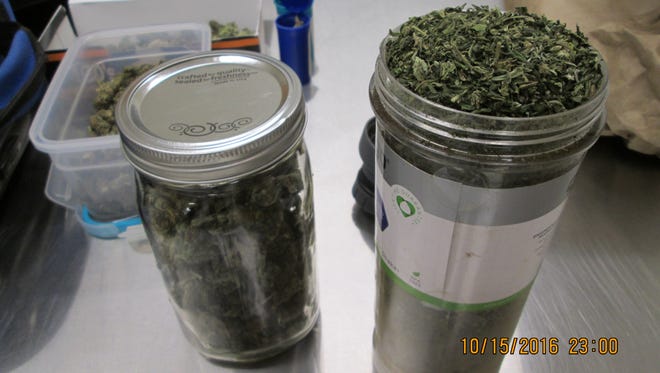 Jason Owen, of Sandy, tried to trade a pound of marijuana for an Oregon State Trooper's snowmobile via Craigslist. Owen was cited on Saturday, Oct. 15 for possession and delivery of marijuana.