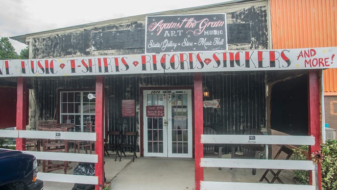 Britt Powell is being evicted from his venue Against the Grain Art & Music near Wetumpka, which had a grand opening in June.