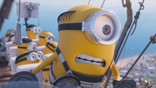 The Minions return in "Despicable Me 3."