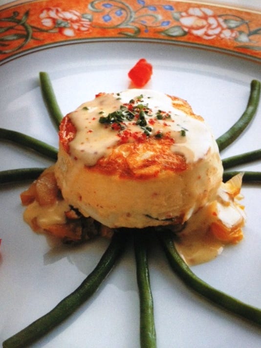 Dinner Fancy French crab cakes