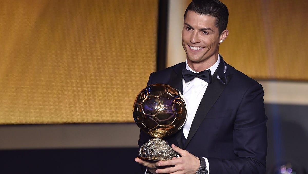 Cristiano Ronaldo Wins Fifa Ballon D Or Award For 2014