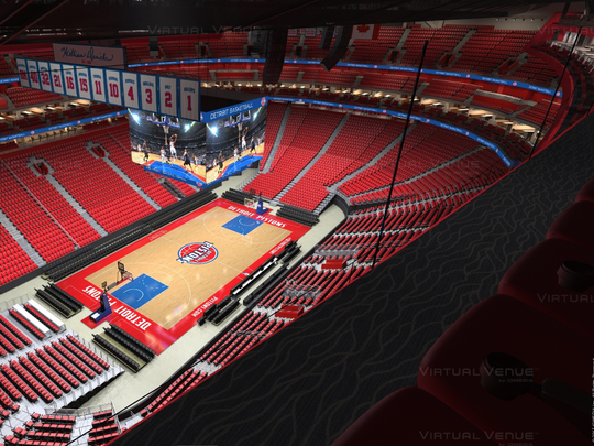 Take A Look Pistons Virtual Tour Of New Arena