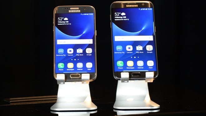 The Samsung Galaxy s7 and s7 edge