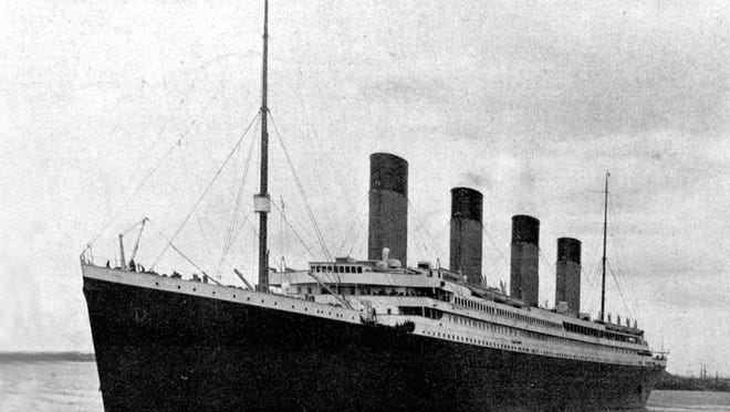 RMS Titanic in 1912.