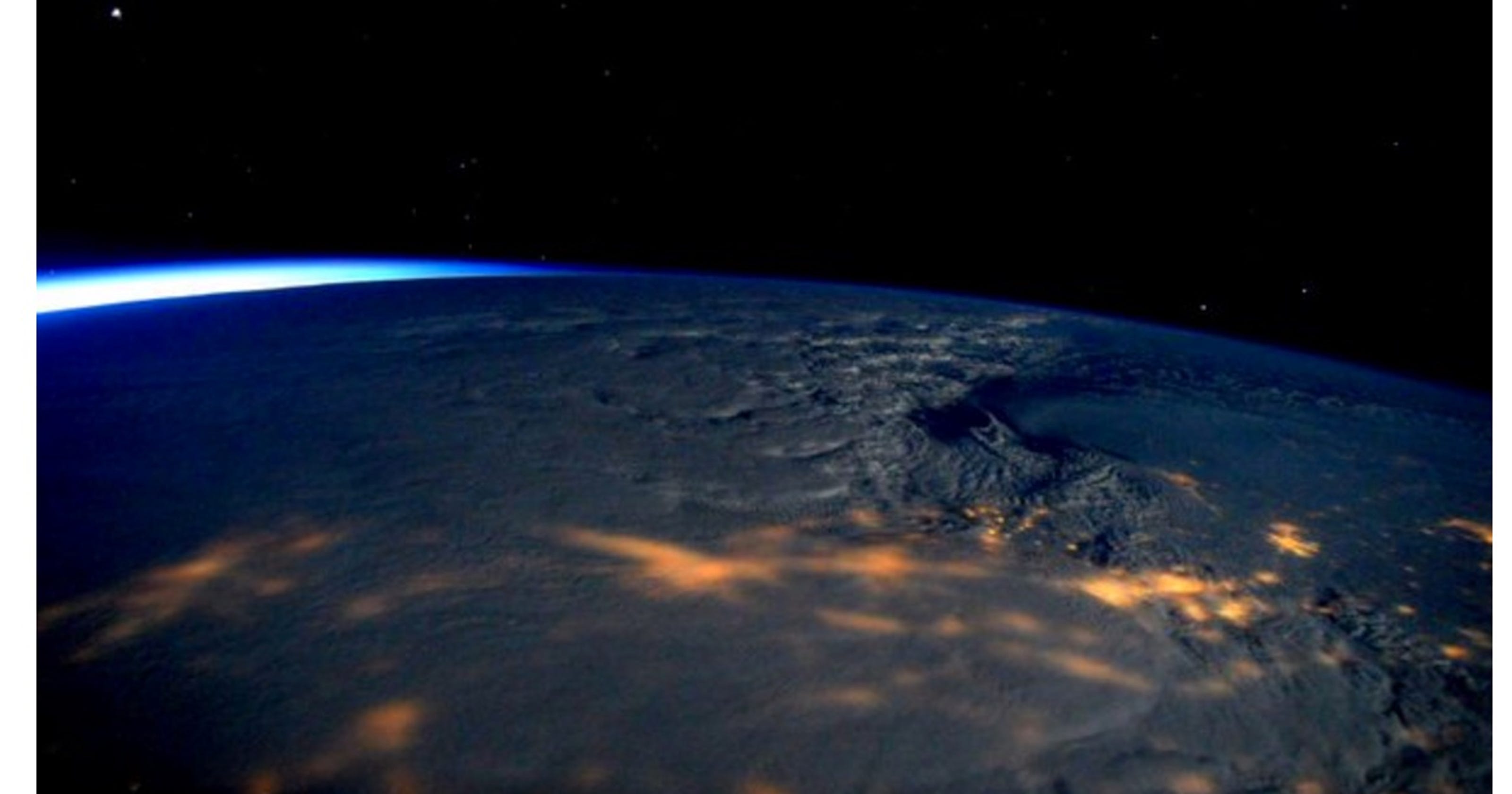NASA's Scott Kelly shares photos of storm from space