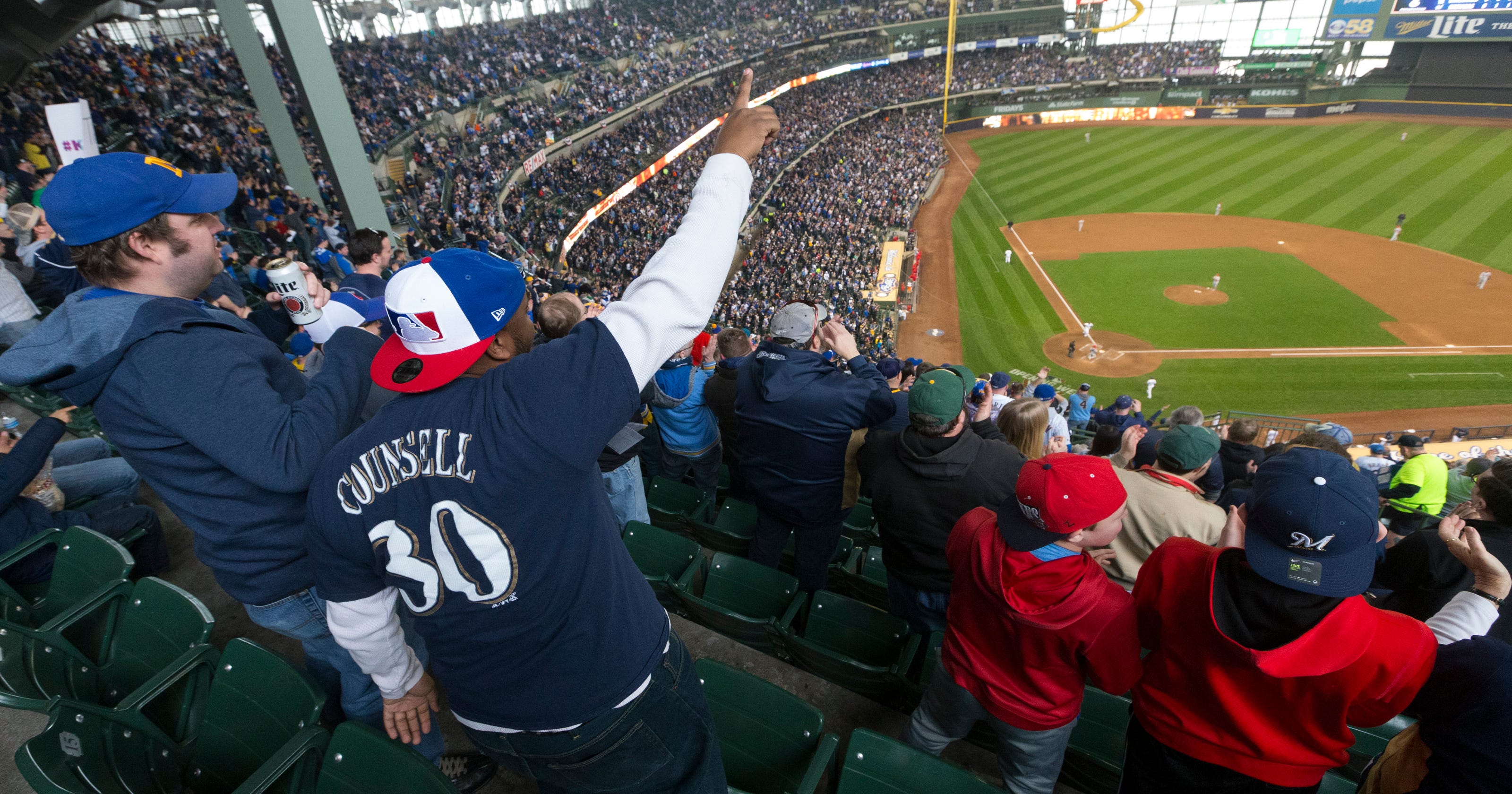 Brewers own secondlargest MLB increase in attendance so far