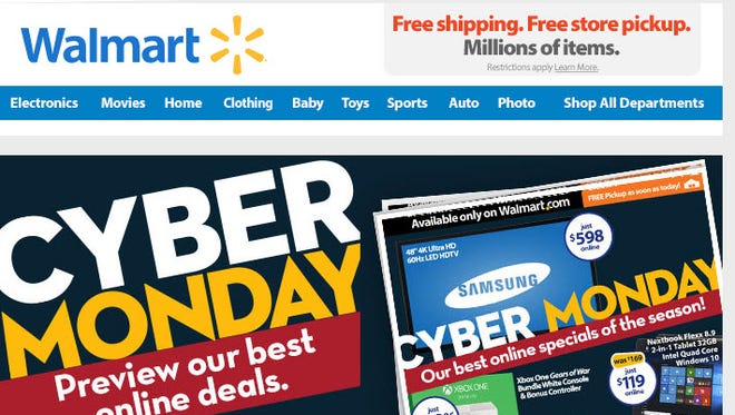 Cyber Monday Arrives On Sunday At Walmart