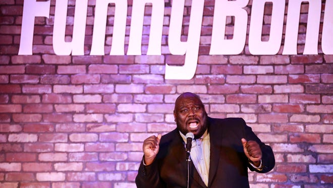 Comedian and actor Faizon Love performs at The Funny Bone at Easton in Columbus on March 15, 2017.
