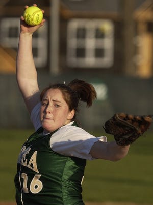 Norie Glazebrook Mueller pitched Berea to softball state championships in 2003, 2004 and 2005.