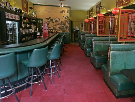 Interior at Fong's Pizza, 223 4th Street, in downtown Des Moines, on Wednesday Feb. 25, 2009.