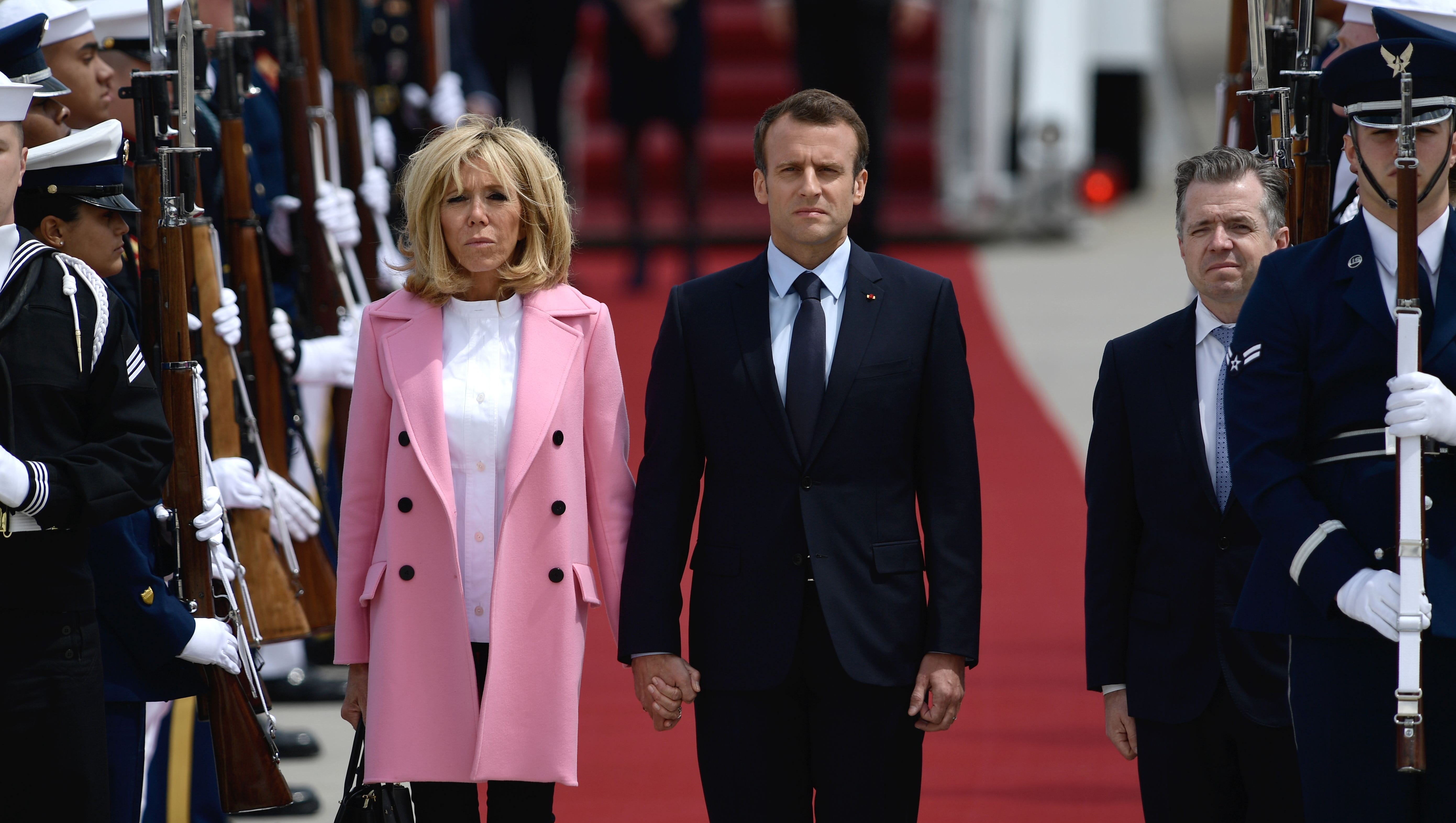 French President Emmanuel Macron Addresses Joint Meeting Of Congress
