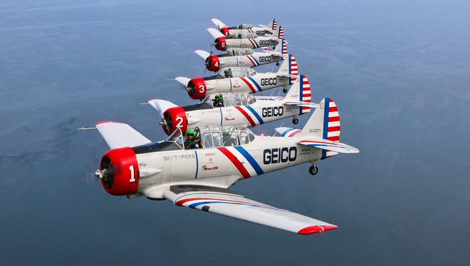 The GEICO Skytypers will return to OC Air Show in June