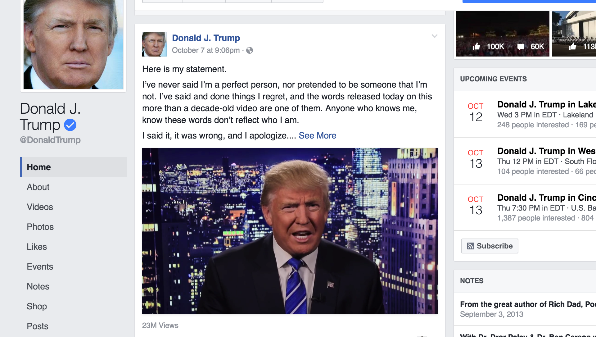 Trump Clinton Campaigns Amp Up Facebook Videos To Mobilize Support