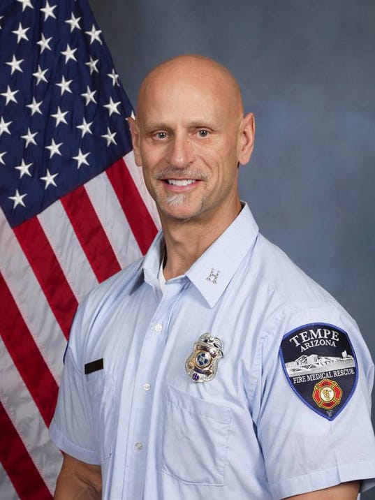 Tempe Fire Captain Frank Reed
