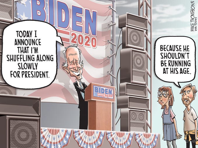 Editorial cartoons on Democrats