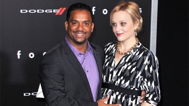 Alfonso Ribeiro and wife Angela Unkrich