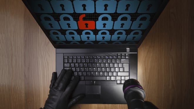 online security breach illustration