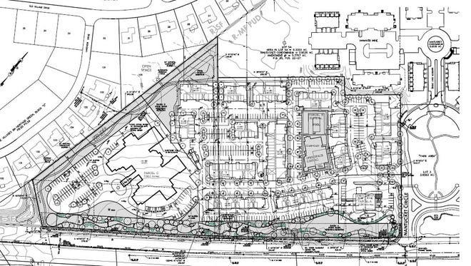 The proposed Deerfield Springs development in Deerfield Township.