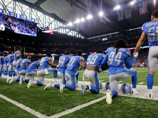 Image result for nfl players protesting