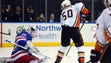 Dec. 19: New York Rangers goalie Henrik Lundqvist stretches