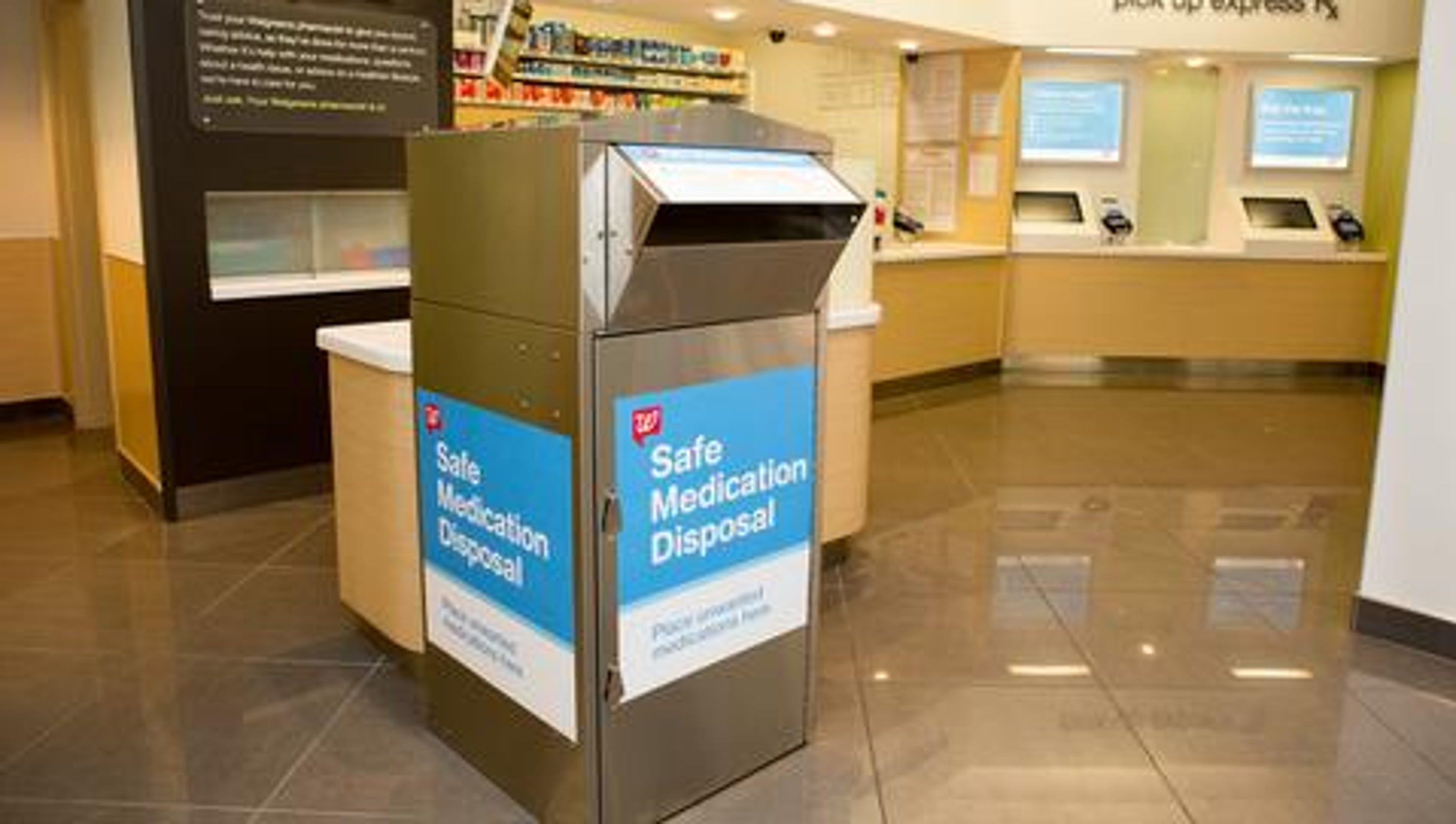 Walgreens adds opioid disposal kiosks to more stores