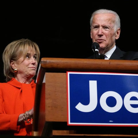 Former vice president Joe Biden, with his sister V