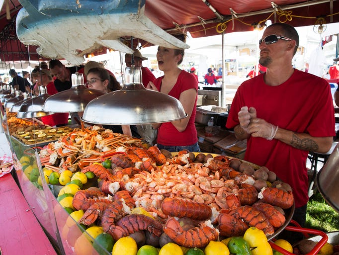 NJ Seafood Festival gets underway in Belmar