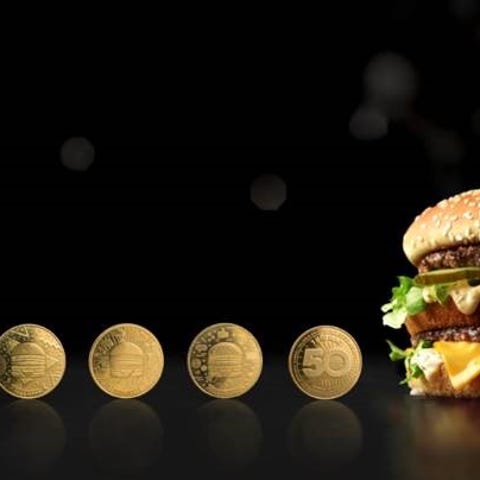 McDonald's Big Mac next to the limited-time...