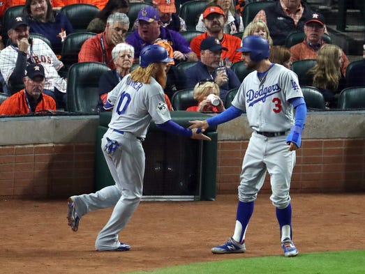 Game 5 at Minute Maid Park: Los Angeles Dodgers designated