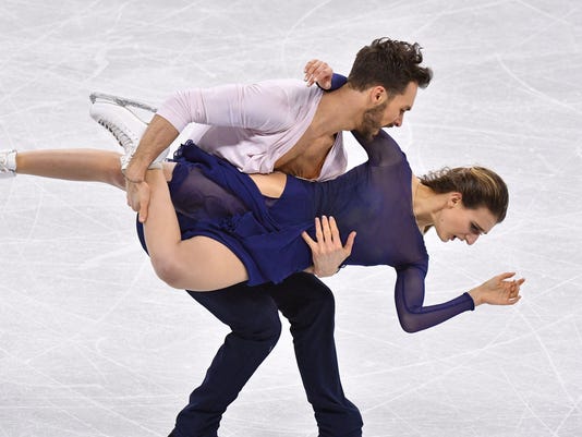 Winter Olympics Gabriella Papadakis Partner Grab Ice Dance Silver