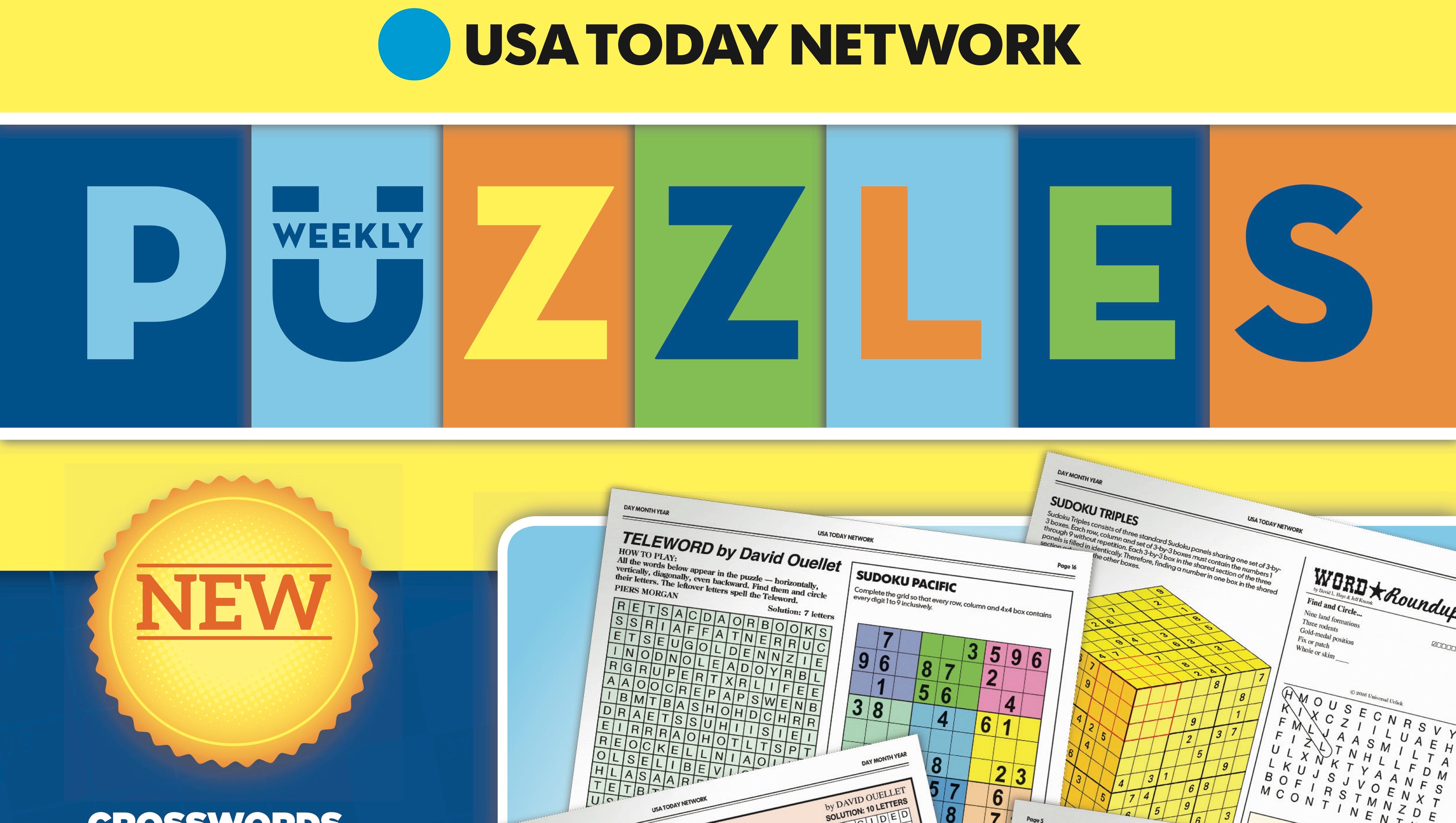 Editor's column: Journal to offer weekly puzzle book