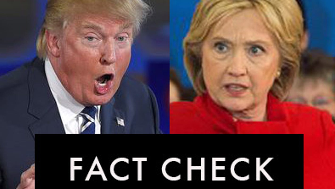 Fact Checking The Second Debate Between Hillary Clinton Donald Trump