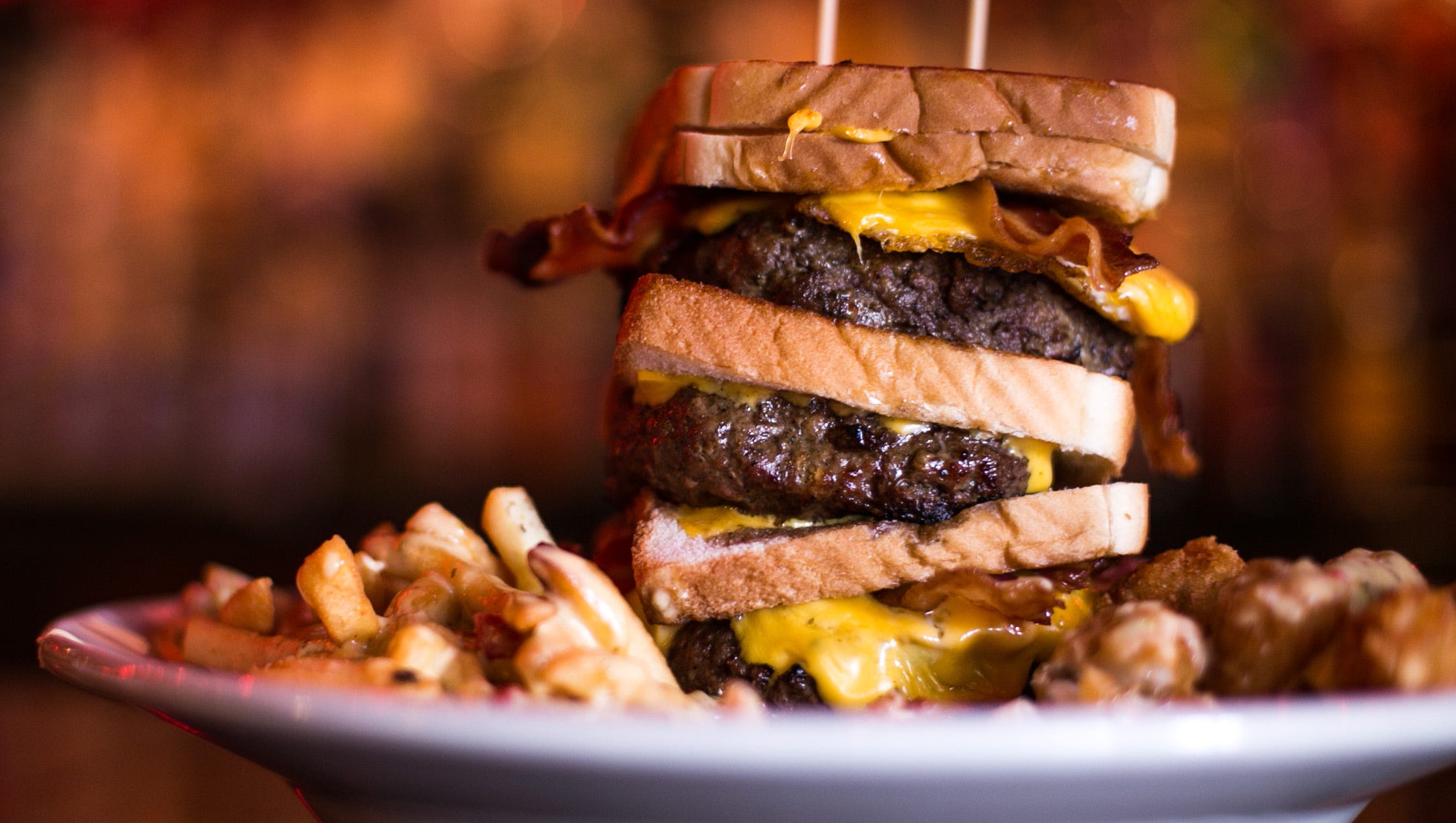 Atlanta S Vortex Delicious Burgers In Decadent Combinations