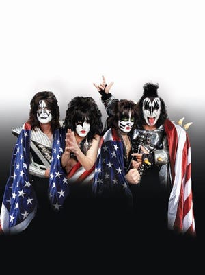 KISS will hire a currently serving member of the National Guard or Reserve force to be a "Roadie for the Day" for each of the 32 concerts in the band's 2016 tour, including for the show in Springfield next month.