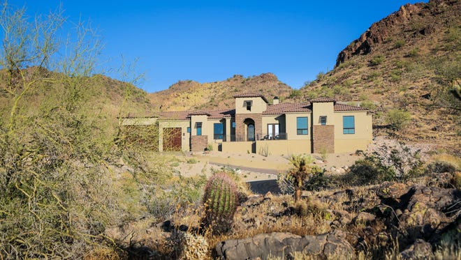The desert oasis of Kevin and Stacy Morgan.