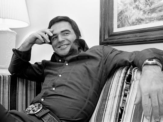 Burt Reynolds promotes the film "W.W. and the Dixie