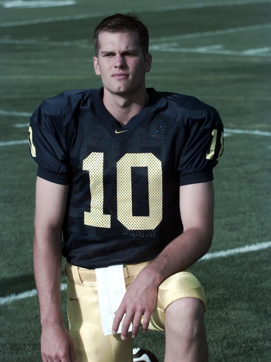 Tom Brady Mantra Of Wolverines Jon Falk Inspires Me