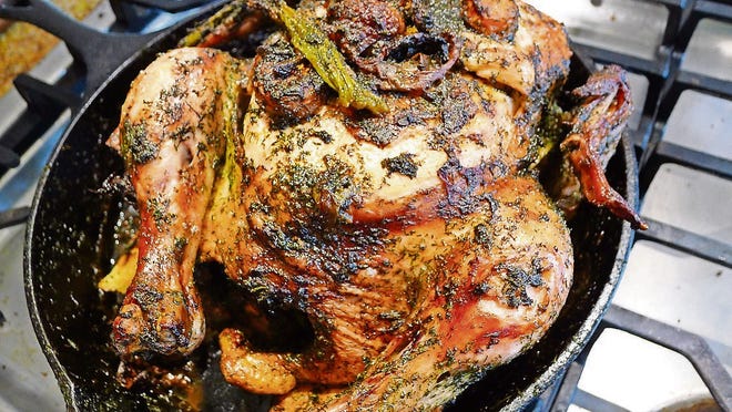 Once you've browned a chicken, you'll never go back to boiling it.