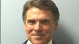 Travis County Sheriff's Office photo of Texas Governor Rick Perry who was booked on two counts of abuse of power in Austin on Aug. 19.