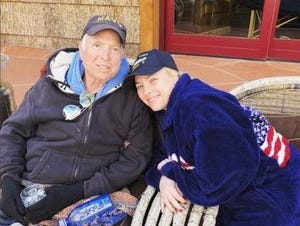 Sen. John McCain and his daughter, Meghan, in an undated