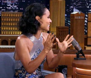 Jada Pinkett Smith on 'The Tonight Show' with Jimmy Fallon on Tuesday, July 18.
