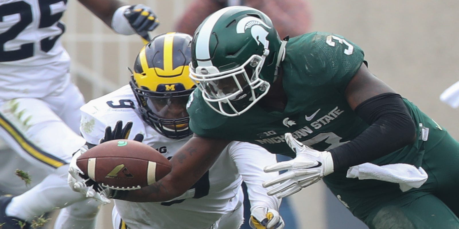 Michigan Vs Michigan State Predictions Which Qb Makes Enough Plays