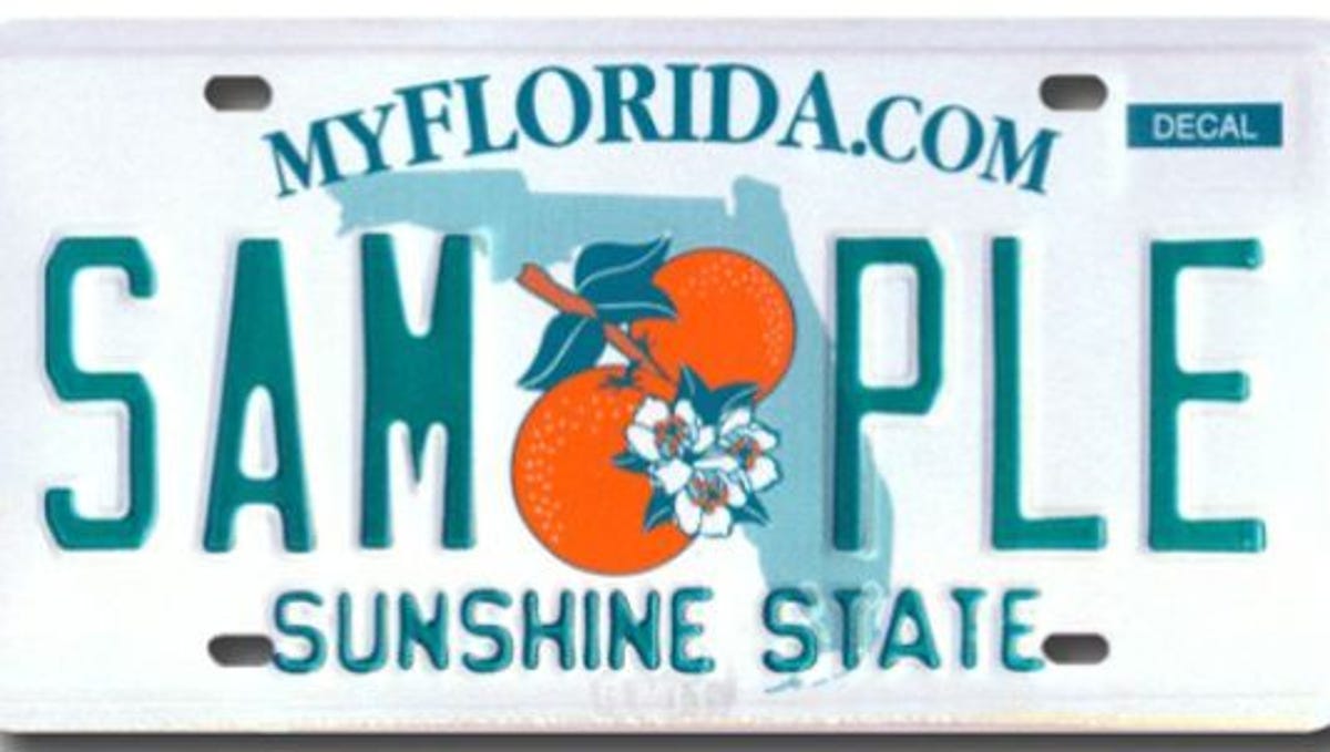 Florida License Plates Covering Any Part Of License Plate Can Cost You Big Time In Florida